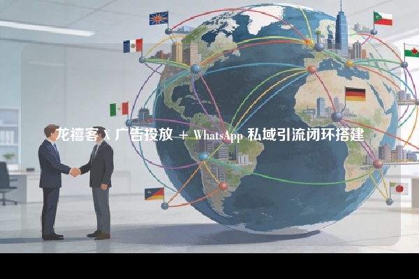龙禧客 X 广告投放 + WhatsApp 私域引流闭环搭建