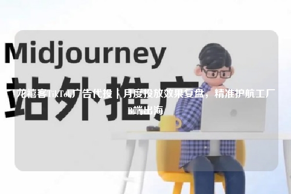 龙禧客TikTok广告代投|月度投放效果复盘,精准护航工厂B端出海