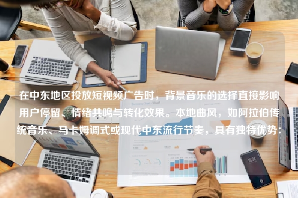 在中东地区投放短视频广告时，背景音乐的选择直接影响用户停留、情绪共鸣与转化效果。本地曲风，如阿拉伯传统音乐、马卡姆调式或现代中东流行节奏，具有独特优势：